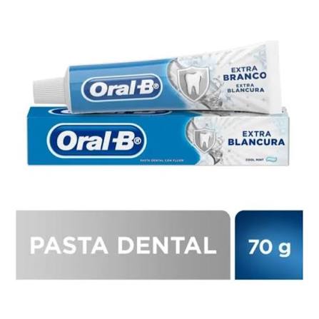 CREMA DENTAL ORAL B 70 EXTRA BLANCO DENTIFRICO